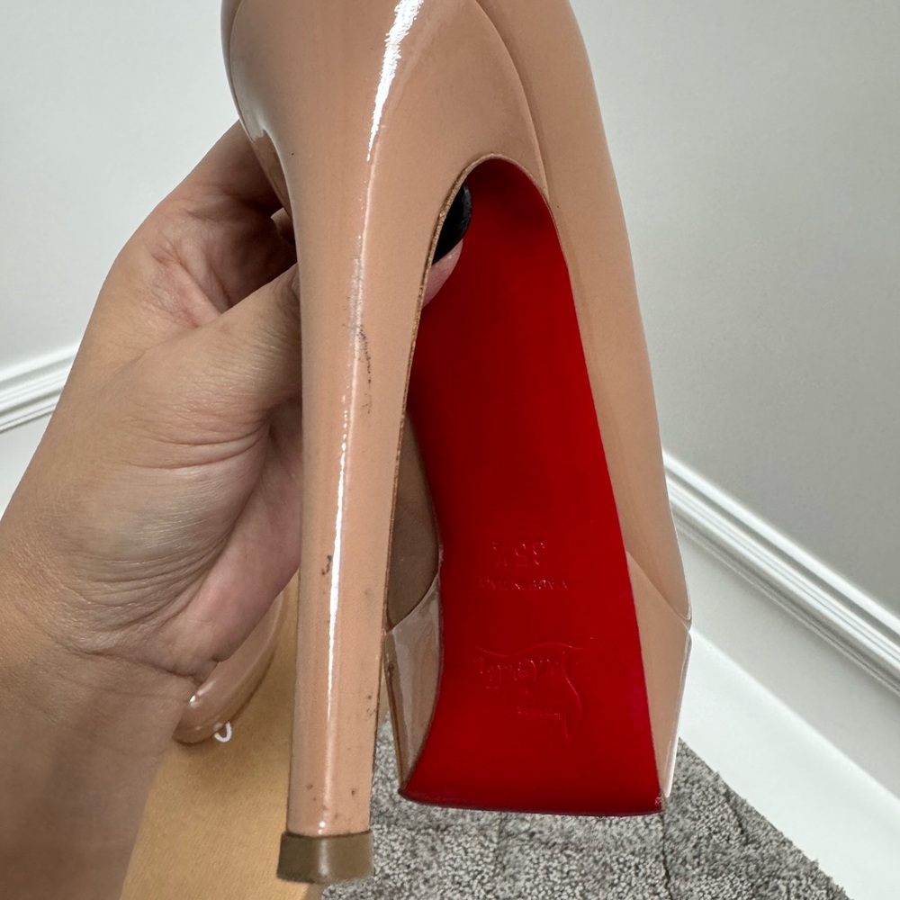Christian Louboutin Nude Bianca 120 size 5.5 - Picture 10 of 12